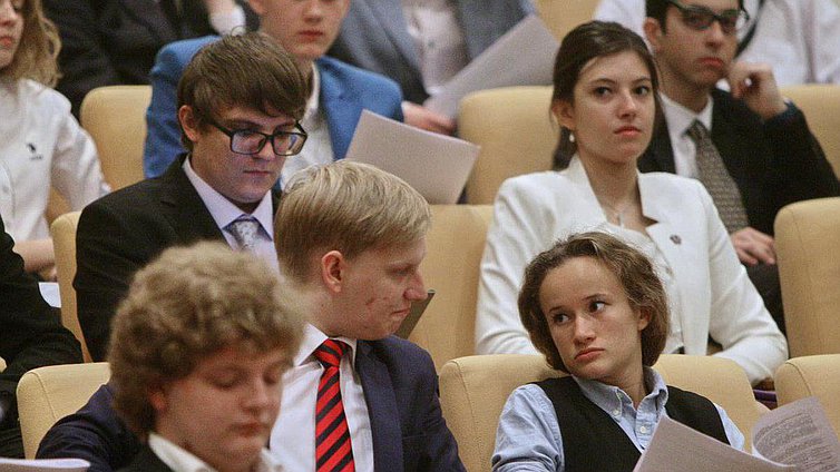 Первое заседание Совета молодёжных парламентов "Евразийский диалог".