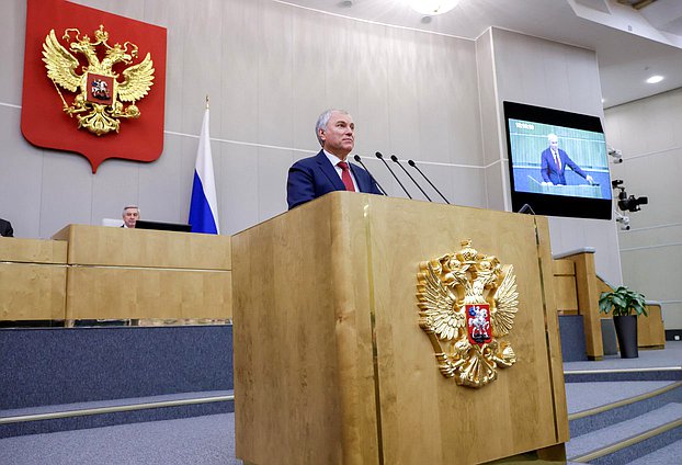 Председатель Государственной Думы Вячеслав Володин