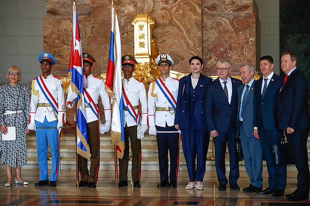 Visita oficial del Jefe de la Duma Estatal, Vyacheslav Volodin, a Cuba