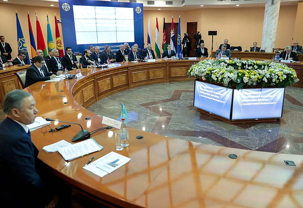 Выездное заседание Совета ПА ОДКБ в Ереване (Республика Армения)