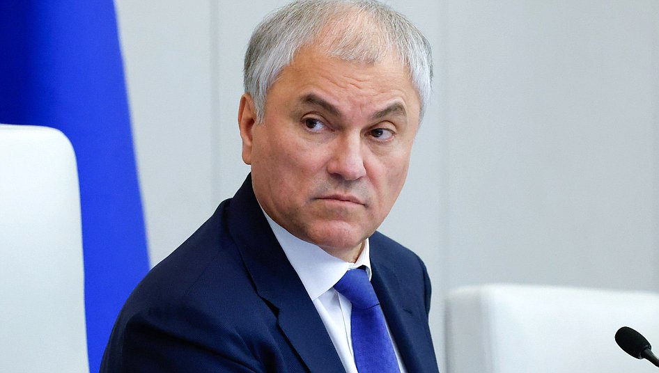 Jefe de la Duma Estatal Vyacheslav Volodin