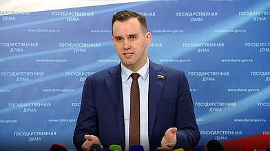 Пресс-подход представителей фракции «Новые люди»