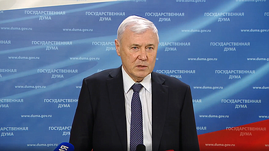 Пресс-подход Председателя Комитета по финансовому рынку Анатолия Аксакова
