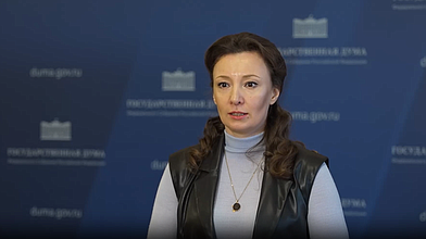 Пресс-подход заместителя Председателя ГД Анны Кузнецовой по итогам круглого стола на тему «Роль наставничества участников СВО в патриотическом воспитании и социализации детей и молодежи»