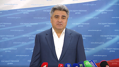 Пресс-подход представителей фракции «Новые люди»