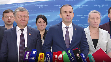 Пресс-подход представителей фракции КПРФ