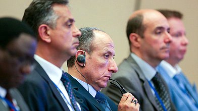 Круглый стол «Международное гуманитарное право и гуманитарное сотрудничество: роль парламентов и межпарламентских институтов» II Международного форума «Развитие парламентаризма» (02.07.2019)