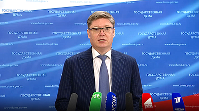 Пресс-подход Первого заместителя руководителя фракции «Единая Россия» Андрея Исаева