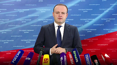 Пресс-подход представителей фракции «Новые люди»