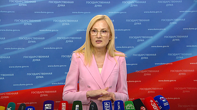 Пресс-подход заместителя Председателя Государственной Думы Ирины Яровой