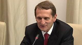 Встреча Председателя Государственной Думы Сергея Евгеньевича Нарышкина с Председателем Парламентской ассамблеи ОБСЕ Илккой Канервой в рамках IV Международного парламентского форума