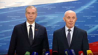 Пресс-подход представителей фракции КПРФ