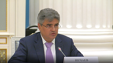 Выступление Алексея Нечаева на встрече Президента РФ Владимира Путина с руководством ГД и лидерами фракций