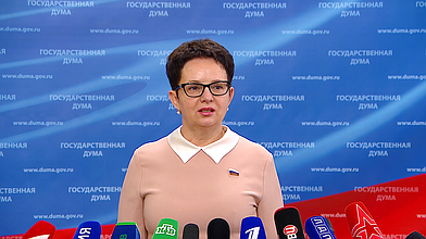 Пресс-подход Председателя Комитета по контролю и Регламенту Ольги Савастьяновой (фракция «Единая Россия»)