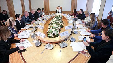 Заседание рабочей группы по выработке предложений, направленных на своевременное обеспечение качественными жилыми помещениями лиц из числа детей-сирот и детей, оставшихся без попечения родителей