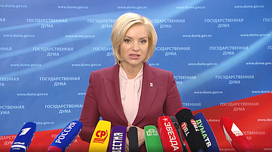 Пресс-подход Председателя Комитета по просвещению Ольги Казаковой