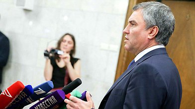 Вячеслав Володин о рассмотрении федерального бюджета