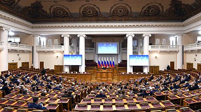 Встреча Президента РФ Владимира Путина с членами Совета законодателей Российской Федерации при ФС РФ