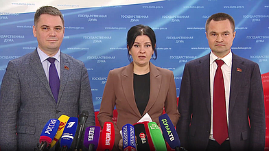 Пресс-подход представителей фракции КПРФ