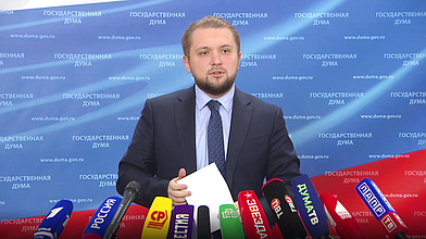 Пресс-подход представителей фракции ЛДПР