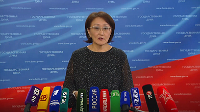 Пресс-подход представителя фракции "Новые люди"