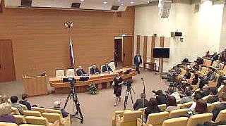 Лекция Председателя Комитета СФ по конституционному законодательству, правовым и судебным вопросам, развитию гражданского общества А.А.Клишаса,  в рамках цикла лекций, посвящённых  20-летию Конституции и Федерального Собрания Российской Федерации