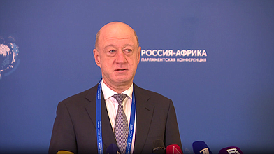 Пресс-подход заместителя Председателя Государственной Думы Александра Бабакова