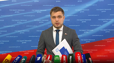 Пресс-подход представителя фракции "Новые люди"