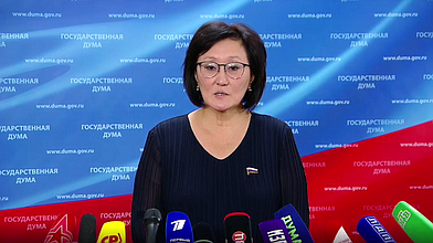 Пресс-подход представителей фракции «Новые люди»