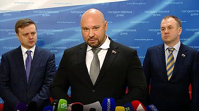 Пресс-подход представителей фракции ЛДПР