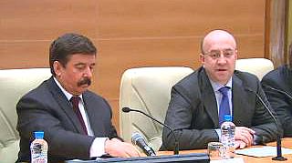 Лекция руководителя аппарата Счётной палаты Российской Федерации С.М.Шахрая, в рамках цикла лекций, посвящённых  20-летию Конституции и Федерального Собрания Российской Федерации