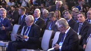 Пленарное заседание IV Международного парламентского форума «Роль парламентариев в обеспечении международной безопасности в современных условиях»