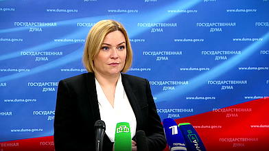Пресс-подход Министра культуры Российской Федерации Ольги Любимовой