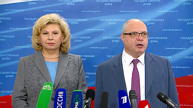 Пресс-подход Председателя Комитета по развитию гражданского общества, вопросам общественных и религиозных объединений Сергея Гаврилова