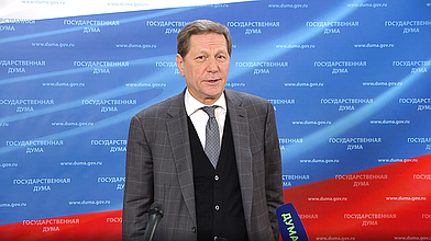 Пресс-подход по итогам заседания Совета Государственной Думы