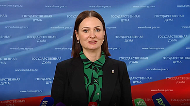 Пресс-подход первого заместителя Председателя Комитета по вопросам семьи, женщин и детей Татьяны Буцкой