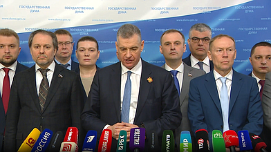 Пресс-подход представителей фракции ЛДПР