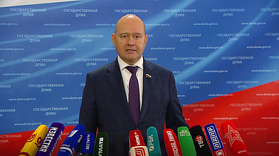 Пресс-подход представителя фракции "Новые люди"