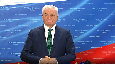 Пресс-подход Владимира Плотникова (фракция «Единая Россия»)