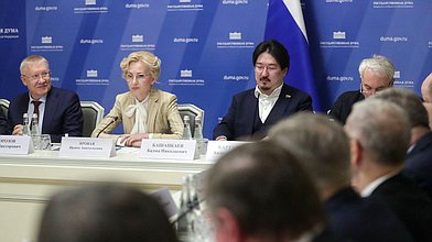 Заседание межфракционной рабочей группы по вопросам биологической безопасности РФ с участием заместителя Председателя ГД Ирины Яровой