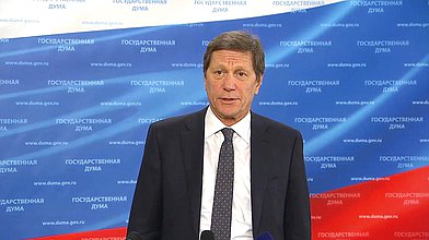 Пресс-подход Первого заместителя Председателя ГД Александра Жукова