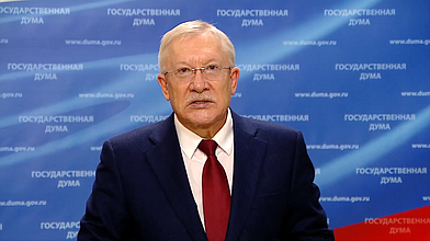 Пресс-подход Председателя Комитета Государственной Думы по контролю Олега Морозова