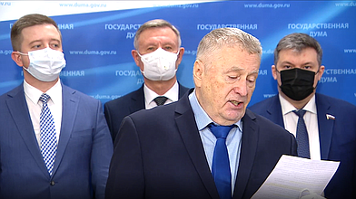 Пресс-подход депутатов фракции ЛДПР