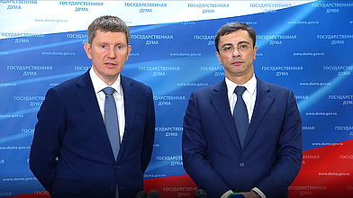 Пресс-подход после заседания Президиума фракции «Единая Россия»
