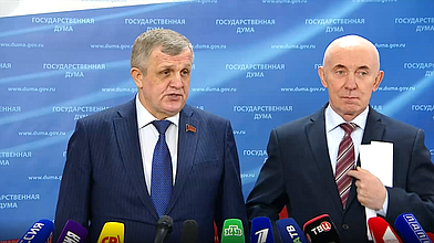 Пресс-подход представителей фракции КПРФ