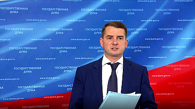 Пресс-подход заместителя руководителя фракции ЛДПР Ярослава Нилова