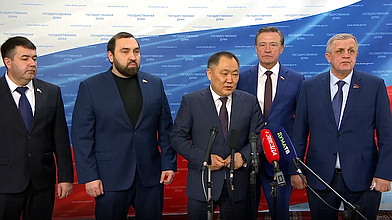 Пресс-подход по итогам заседания межфракционной рабочей группы по защите здоровья граждан от алкогольной, наркотической и табачной угроз