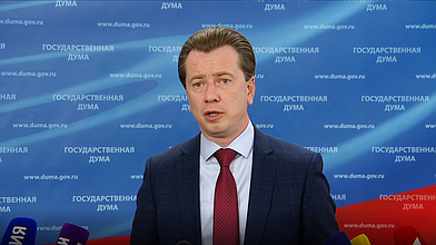 Пресс-подход представителей фракции «Единая Россия»