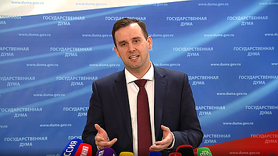 Пресс-подход представителей фракции «Новые люди»