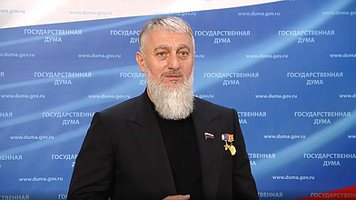 Пресс-подход члена Комитета по безопасности и противодействию коррупции Адама Делимханова